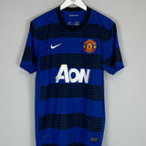 Shop 2011/12 MANCHESTER UNITED FERDINAND #5 AWAY SHIRT (L) NIKE, classic football shirts, vintage football shirts & retro soccer jerseys at Cult Kits