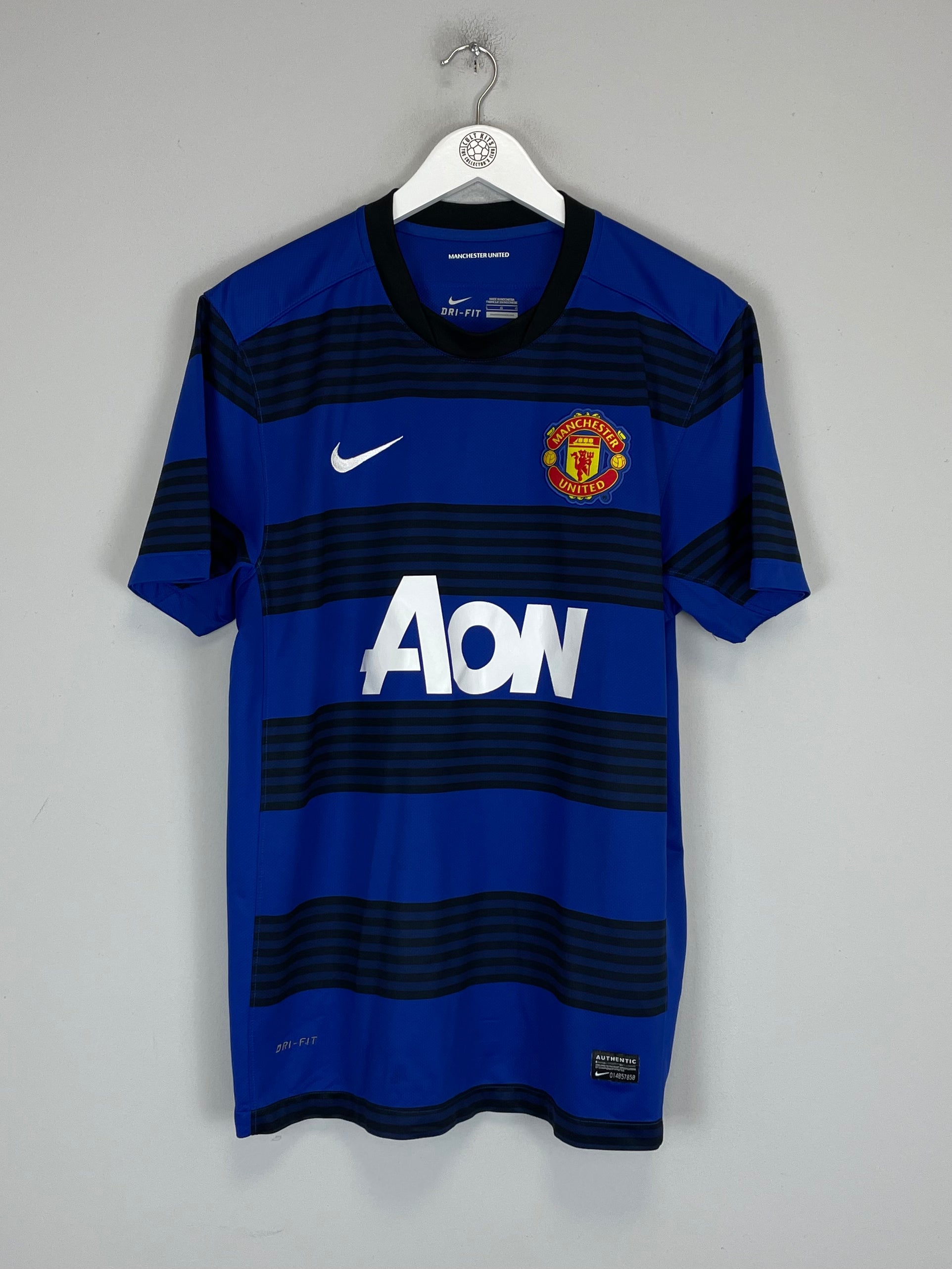 Shop 2011/12 MANCHESTER UNITED FERDINAND #5 AWAY SHIRT (L) NIKE, classic football shirts, vintage football shirts & retro soccer jerseys at Cult Kits
