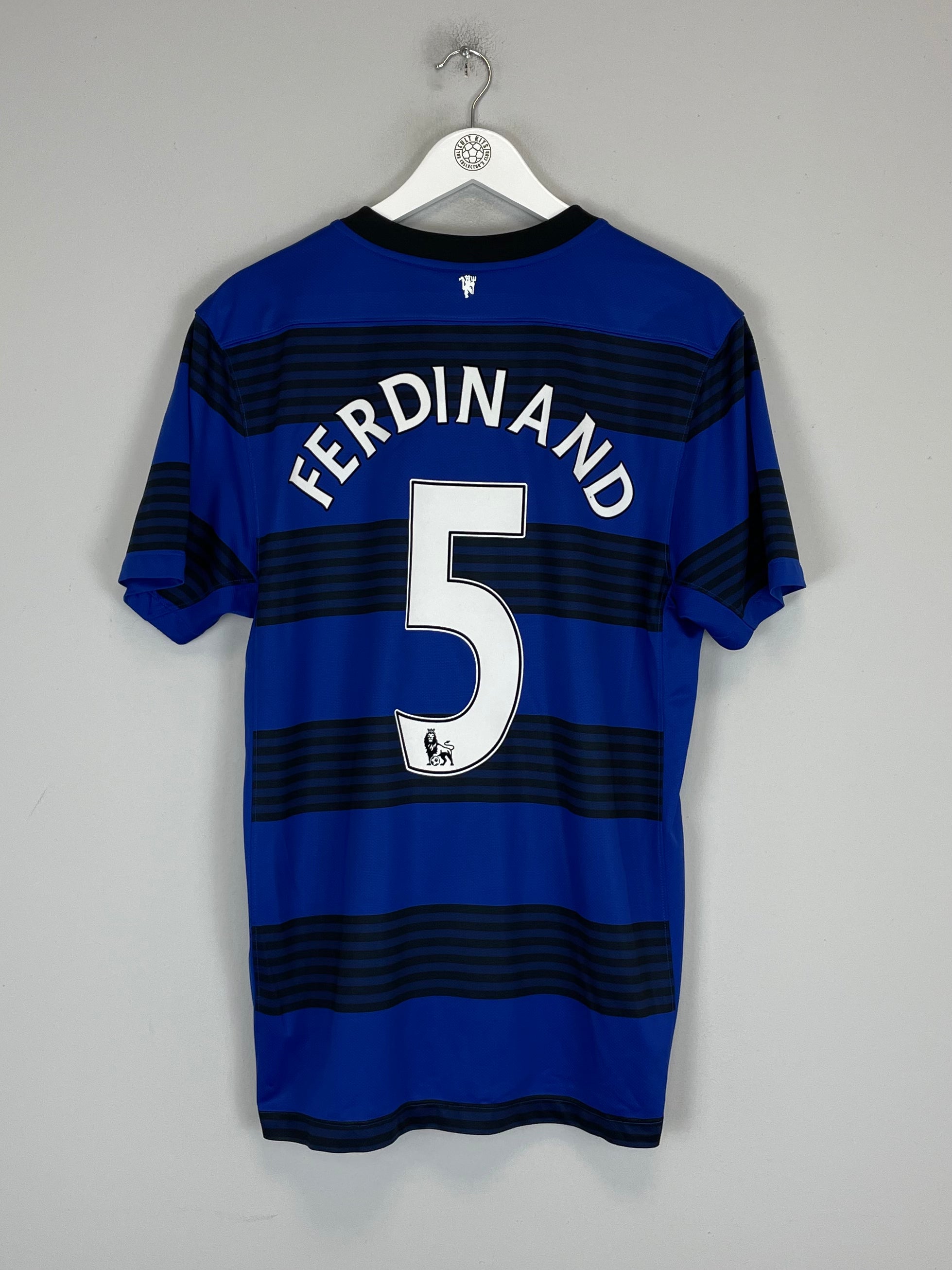 Shop 2011/12 MANCHESTER UNITED FERDINAND #5 AWAY SHIRT (L) NIKE, classic football shirts, vintage football shirts & retro soccer jerseys at Cult Kits