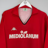 1988/90 AC MILAN TRAINING SHIRT (XL) KAPPA