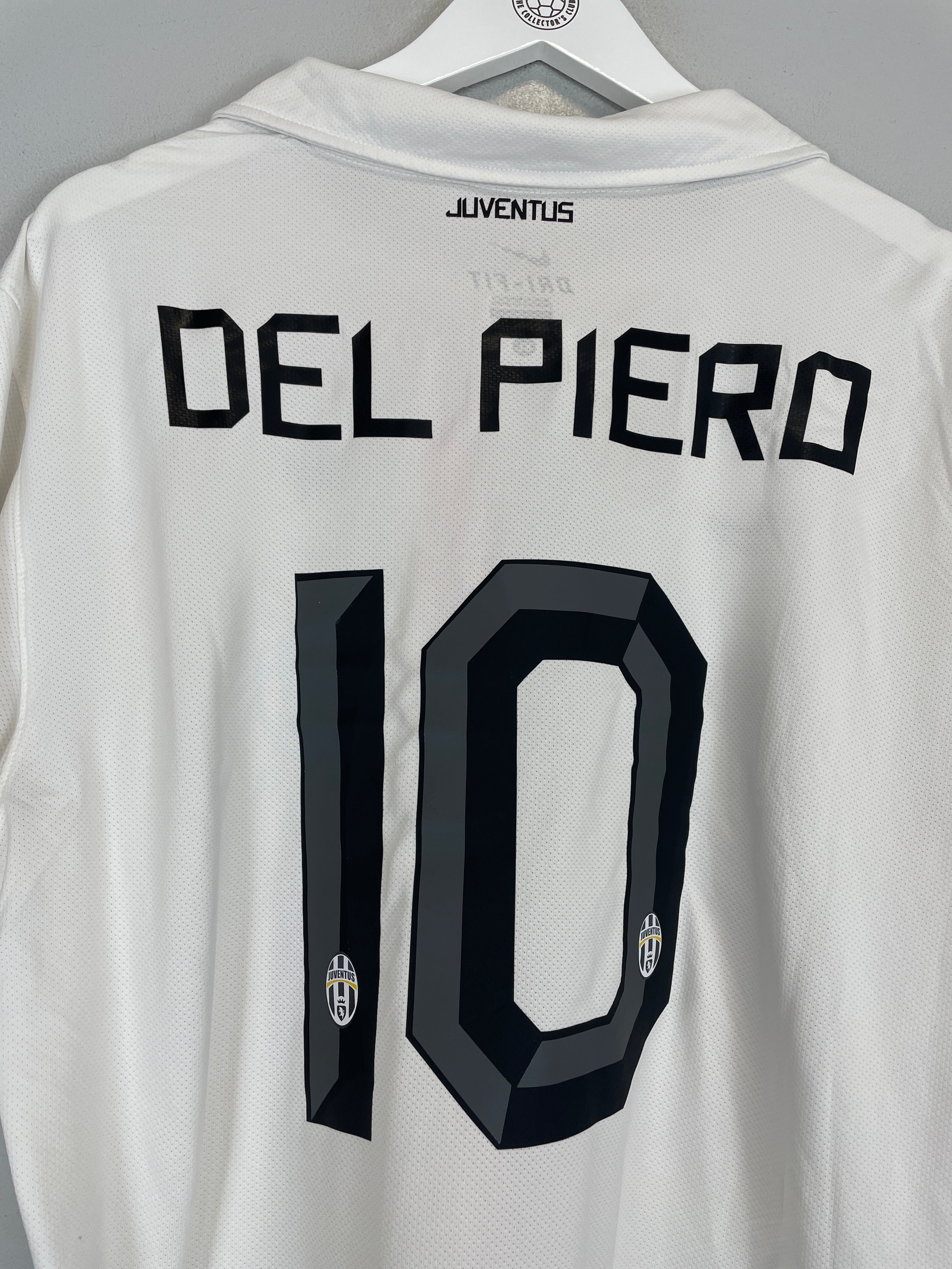 Shop 2010/12 JUVENTUS DEL PIERO #10 AWAY SHIRT (XL) NIKE, classic football shirts, vintage football shirts & retro soccer jerseys at Cult Kits