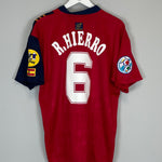 Shop 1996 SPAIN HIERRO #6 HOME SHIRT (L) ADIDAS, classic football shirts, vintage football shirts & retro soccer jerseys at Cult Kits