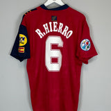 Shop 1996 SPAIN HIERRO #6 HOME SHIRT (L) ADIDAS, classic football shirts, vintage football shirts & retro soccer jerseys at Cult Kits