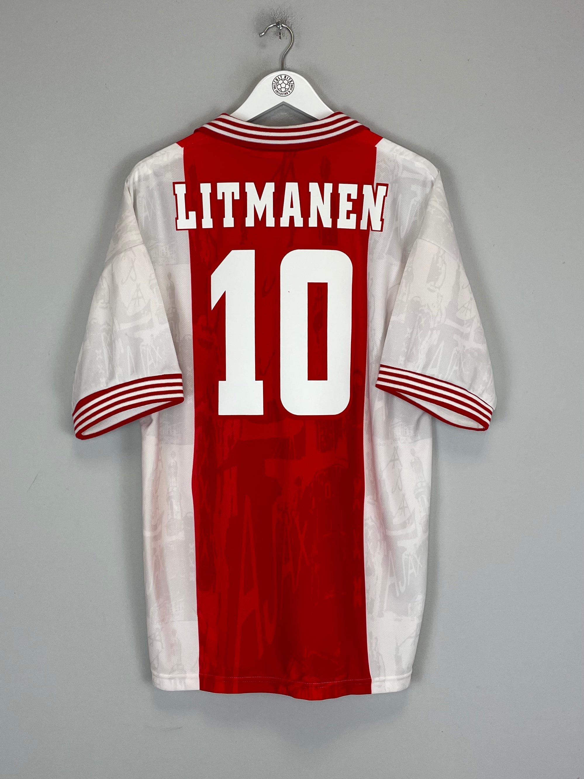 1996/97 AJAX LITMANEN #10 HOME SHIRT (L) UMBRO – Cult Kits 1996/97 AJAX LITMANEN #10 HOME SHIRT (L) UMBRO – Cult Kits