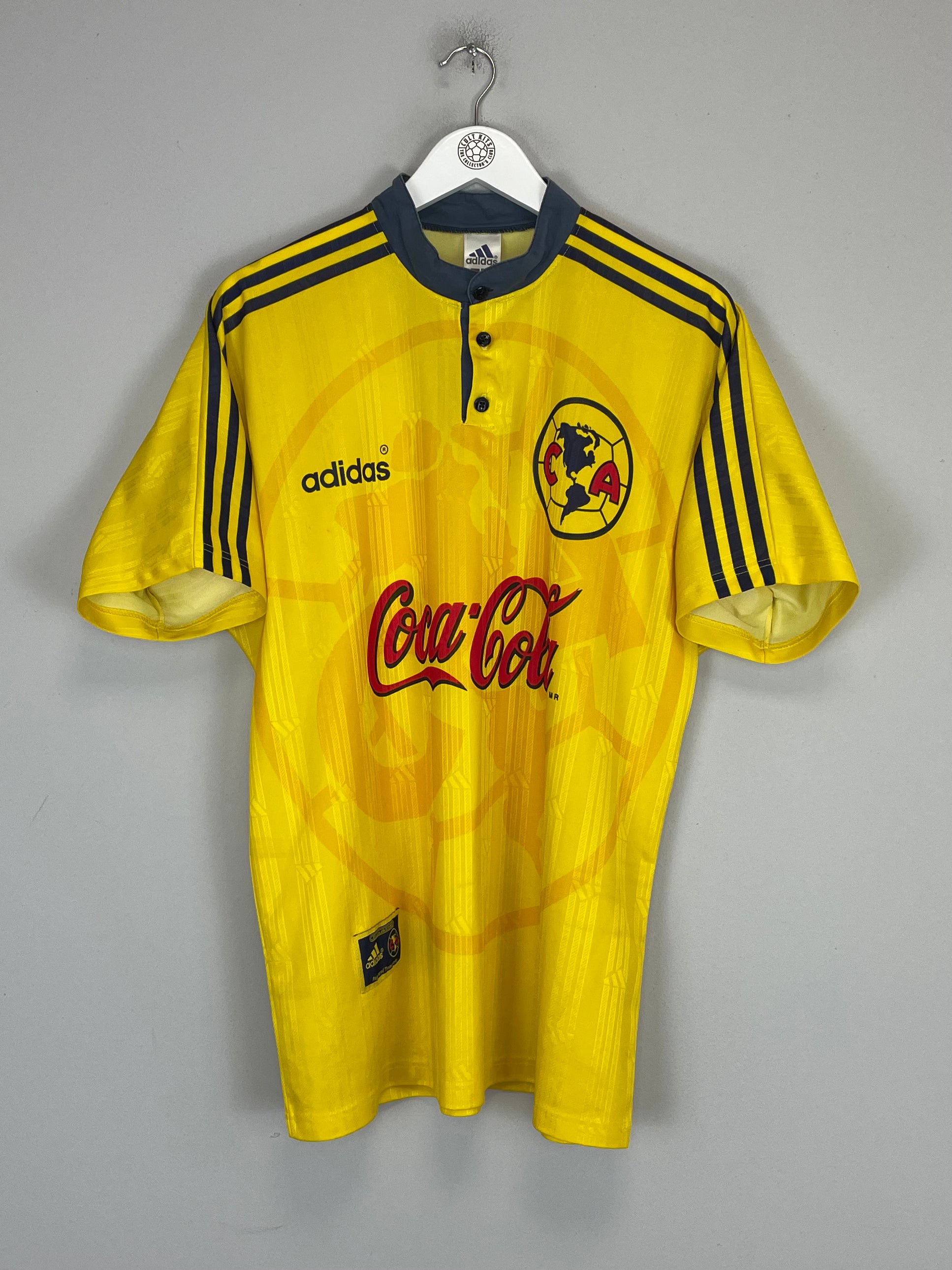 Shop 1996/98 CLUB AMERICA HOME SHIRT (L) ADIDAS, classic football shirts, vintage football shirts & retro soccer jerseys at Cult Kits