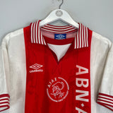 1996/97 AJAX HOME SHIRT (S) UMBRO