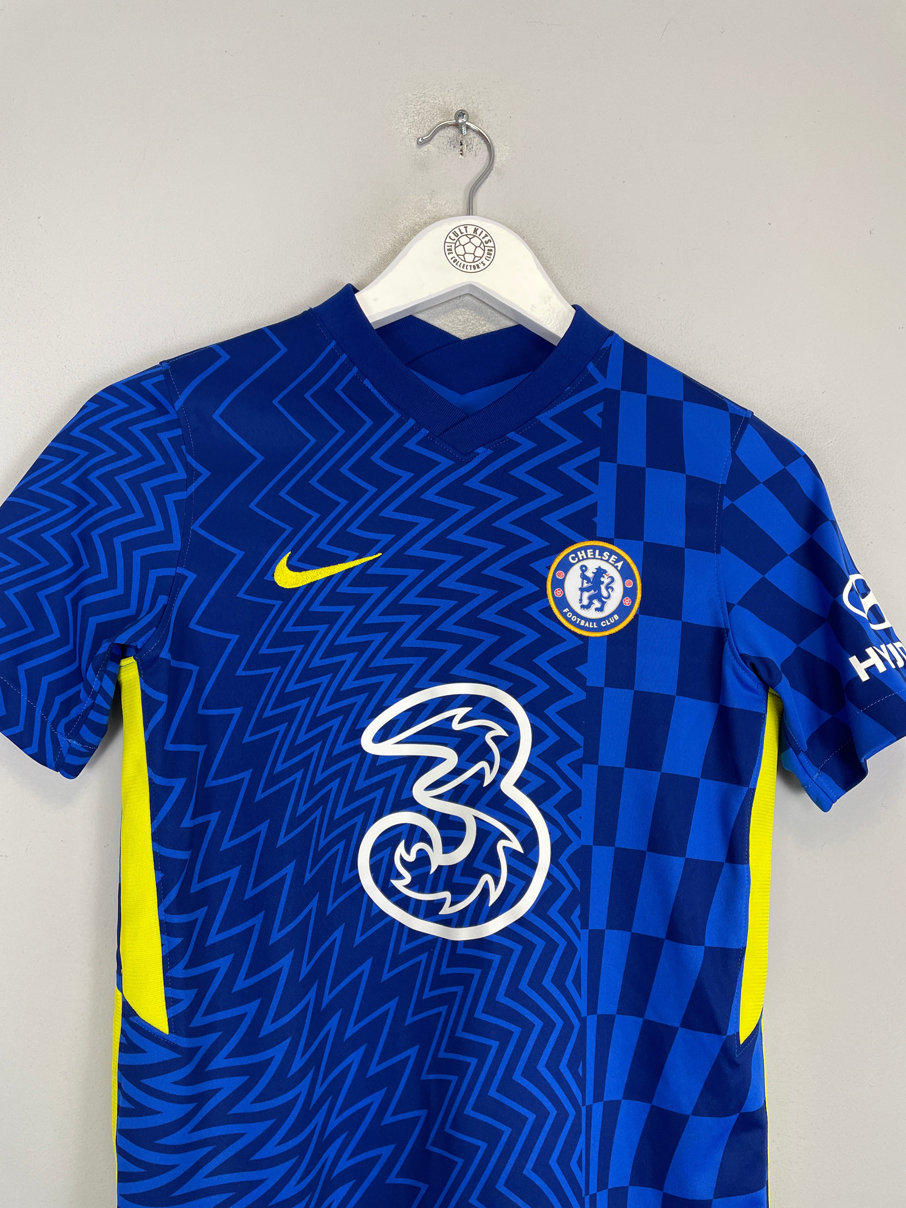 Shop 2021/22 CHELSEA HOME SHIRT (L.KIDS) NIKE, classic football shirts, vintage football shirts & retro soccer jerseys at Cult Kits