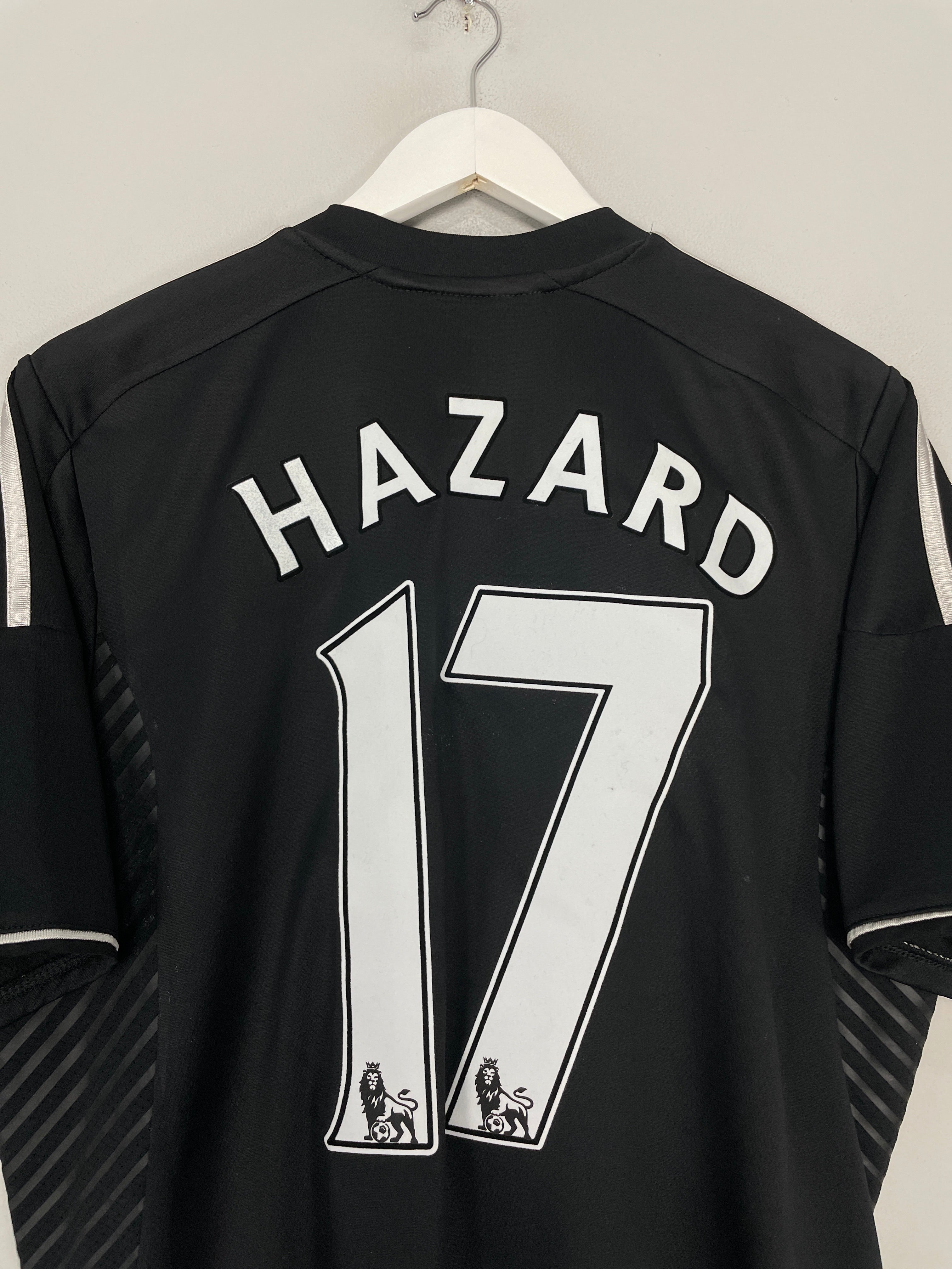 Shop 2013/14 CHELSEA HAZARD #17 THIRD SHIRT (XL) ADIDAS, classic football shirts, vintage football shirts & retro soccer jerseys at Cult Kits