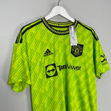 Shop 2022/23 Manchester United Garnacho #49 *BNWT* Third Shirt (Multiple Sizes) Adidas, classic football shirts, vintage football shirts & retro soccer jerseys at Cult Kits