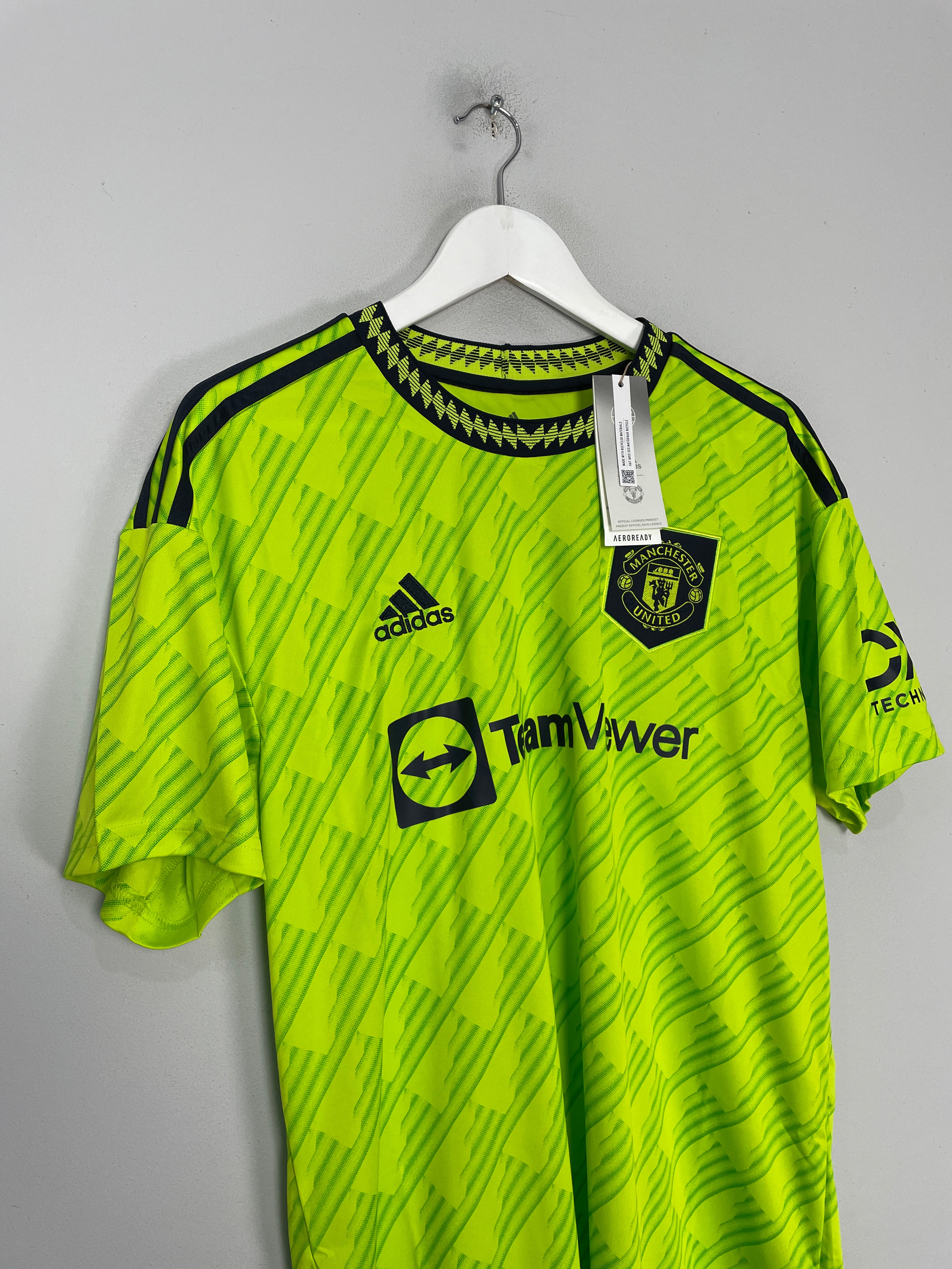 Shop 2022/23 Manchester United Garnacho #49 *BNWT* Third Shirt (Multiple Sizes) Adidas, classic football shirts, vintage football shirts & retro soccer jerseys at Cult Kits