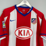 Shop 2007/08 ATLETICO MADRID KUN AGUERO #10 HOME SHIRT (M) NIKE, classic football shirts, vintage football shirts & retro soccer jerseys at Cult Kits