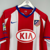 Shop 2007/08 ATLETICO MADRID KUN AGUERO #10 HOME SHIRT (M) NIKE, classic football shirts, vintage football shirts & retro soccer jerseys at Cult Kits