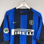 Shop 2000/01 INTER MILAN RONALDO #9 *BNWT* HOME SHIRT (L) NIKE, classic football shirts, vintage football shirts & retro soccer jerseys at Cult Kits