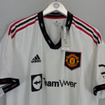 Shop 2022/23 MANCHESTER UNITED *BNWT* AUTHENTIC AWAY SHIRT (XXL) ADIDAS, classic football shirts, vintage football shirts & retro soccer jerseys at Cult Kits