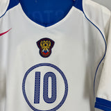Shop 2004/06 RUSSIA MOSTOVOI #10 AWAY SHIRT (XL) NIKE, classic football shirts, vintage football shirts & retro soccer jerseys at Cult Kits