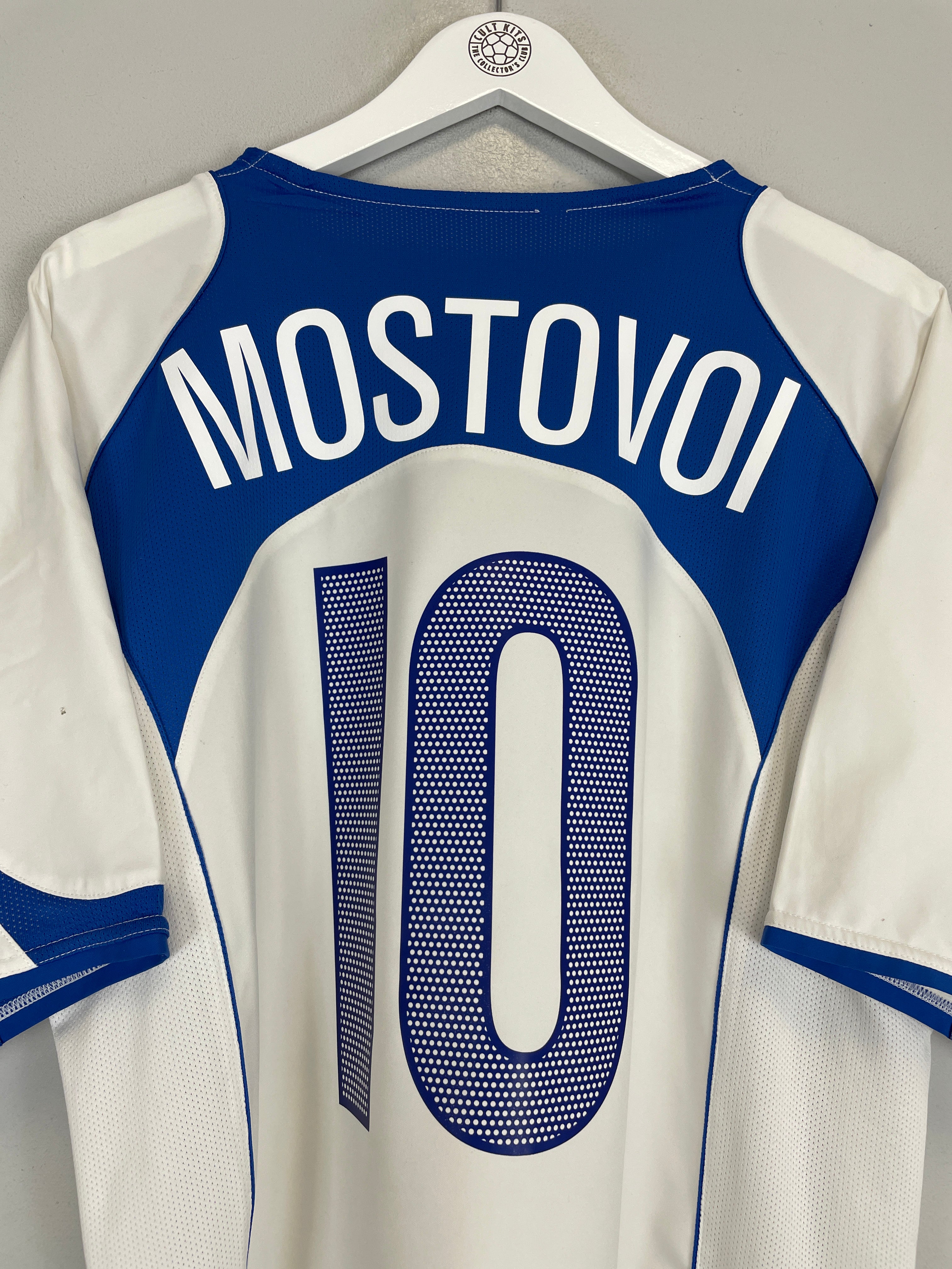 Shop 2004/06 RUSSIA MOSTOVOI #10 AWAY SHIRT (XL) NIKE, classic football shirts, vintage football shirts & retro soccer jerseys at Cult Kits