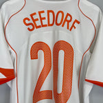 Shop 2004/06 NETHERLANDS SEEDORF #20 AWAY SHIRT (XL) NIKE, classic football shirts, vintage football shirts & retro soccer jerseys at Cult Kits