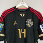 Shop 2011/12 MEXICO CHICHARITO #14 AWAY SHIRT (M) ADIDAS, classic football shirts, vintage football shirts & retro soccer jerseys at Cult Kits