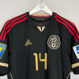 Shop 2011/12 MEXICO CHICHARITO #14 AWAY SHIRT (M) ADIDAS, classic football shirts, vintage football shirts & retro soccer jerseys at Cult Kits