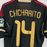 Shop 2011/12 MEXICO CHICHARITO #14 AWAY SHIRT (M) ADIDAS, classic football shirts, vintage football shirts & retro soccer jerseys at Cult Kits