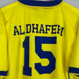 Shop 1997/98 AL NASSR AL DHAFERI #15 HOME SHIRT (XXL) NIKE, classic football shirts, vintage football shirts & retro soccer jerseys at Cult Kits