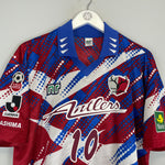 Shop 1996 KASHIMA ANTLERS LEONARDO #10 CUP HOME SHIRT (L) NR, classic football shirts, vintage football shirts & retro soccer jerseys at Cult Kits