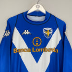 Shop 2003/04 BRESCIA BAGGIO #10 *BNWT* L/S HOME SHIRT (XXL) KAPPA, classic football shirts, vintage football shirts & retro soccer jerseys at Cult Kits