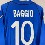 Shop 2003/04 BRESCIA BAGGIO #10 *BNWT* L/S HOME SHIRT (XXL) KAPPA, classic football shirts, vintage football shirts & retro soccer jerseys at Cult Kits
