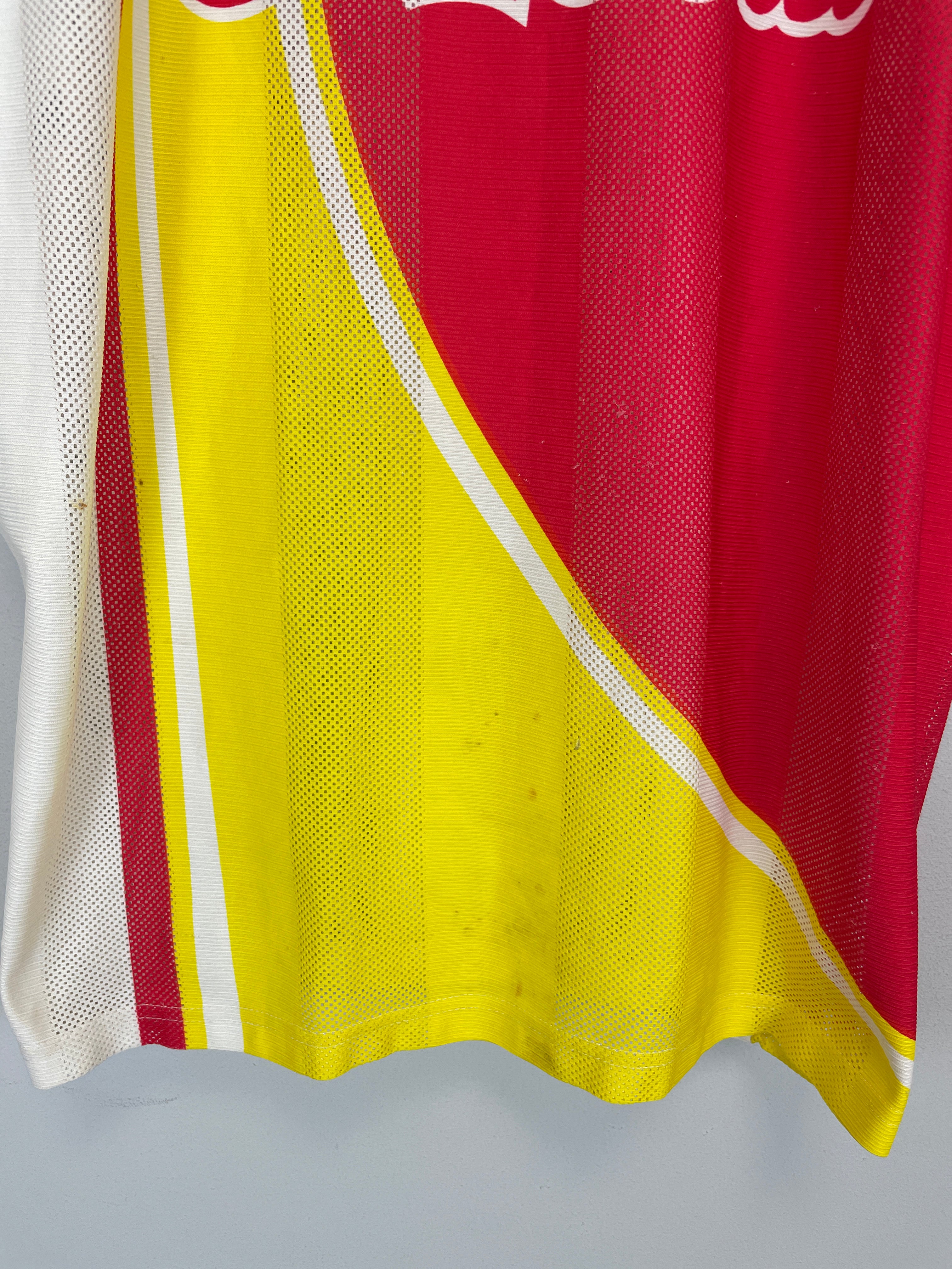 Shop 1998/99 MONARCAS MORELIA AWAY SHIRT (XL) ATLETICA, classic football shirts, vintage football shirts & retro soccer jerseys at Cult Kits