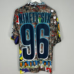 Shop 1996 ENGLAND 'JUST THE TICKET' EURO 96 BOOTLEG SHIRT (MULTIPLE SIZES) CULT, classic football shirts, vintage football shirts & retro soccer jerseys at Cult Kits