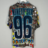 Shop 1996 ENGLAND 'JUST THE TICKET' EURO 96 BOOTLEG SHIRT (MULTIPLE SIZES) CULT, classic football shirts, vintage football shirts & retro soccer jerseys at Cult Kits