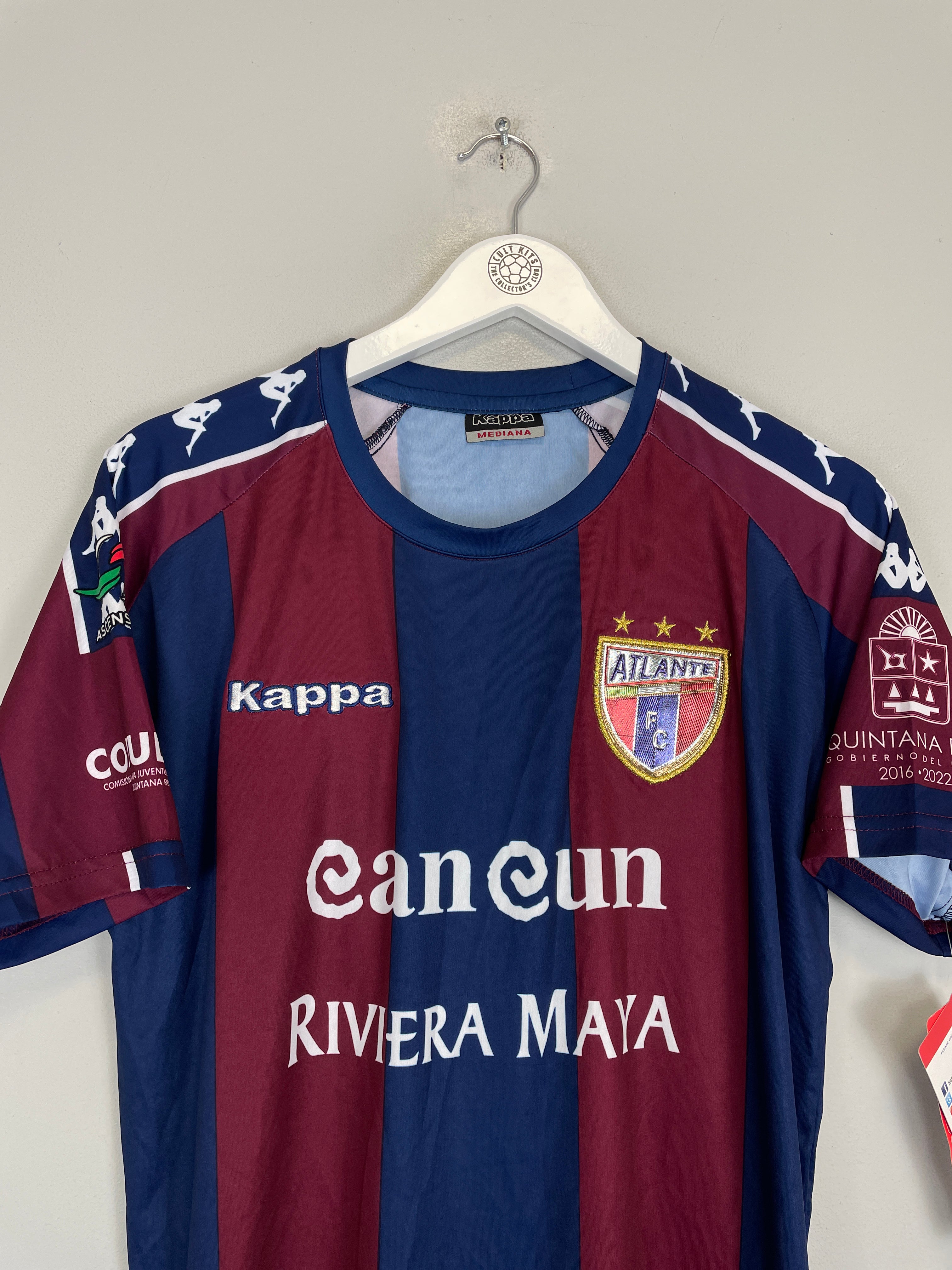 Shop 2019/20 ATLANTE *BNWT* ROSALES #8 HOME SHIRT (M) KAPPA, classic football shirts, vintage football shirts & retro soccer jerseys at Cult Kits