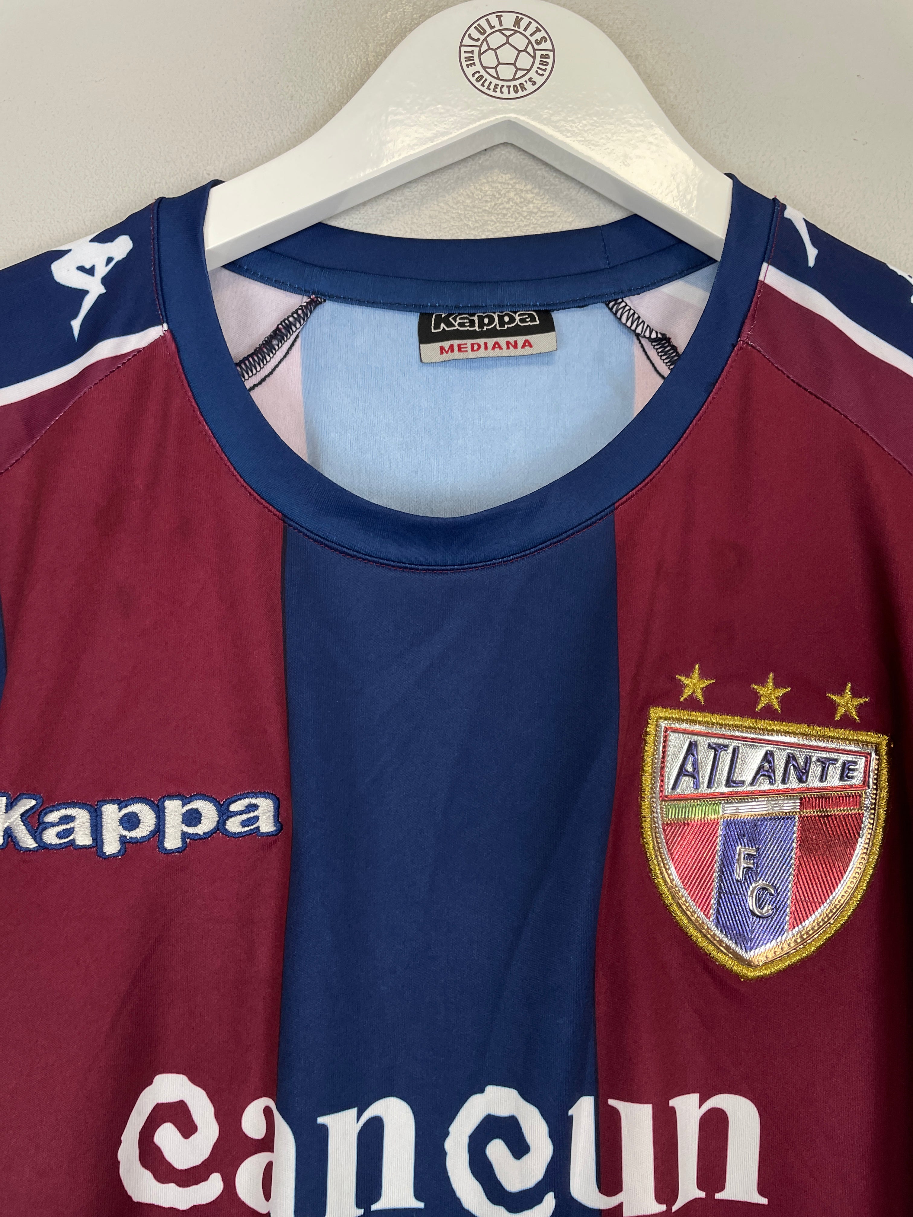 Shop 2019/20 ATLANTE *BNWT* ROSALES #8 HOME SHIRT (M) KAPPA, classic football shirts, vintage football shirts & retro soccer jerseys at Cult Kits