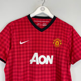 Shop 2012/13 MANCHESTER UNITED GIGGS #11 HOME SHIRT (XL.WOMENS) NIKE, classic football shirts, vintage football shirts & retro soccer jerseys at Cult Kits