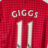 Shop 2012/13 MANCHESTER UNITED GIGGS #11 HOME SHIRT (XL.WOMENS) NIKE, classic football shirts, vintage football shirts & retro soccer jerseys at Cult Kits