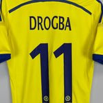 Shop 2014/15 CHELSEA DROGBA #11 AWAY SHIRT (S) ADIDAS, classic football shirts, vintage football shirts & retro soccer jerseys at Cult Kits