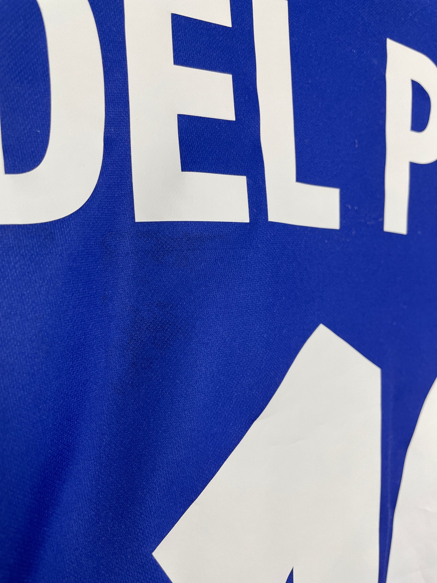 1999/00 ITALY DEL PIERO #10 L/S HOME SHIRT (XL) KAPPA