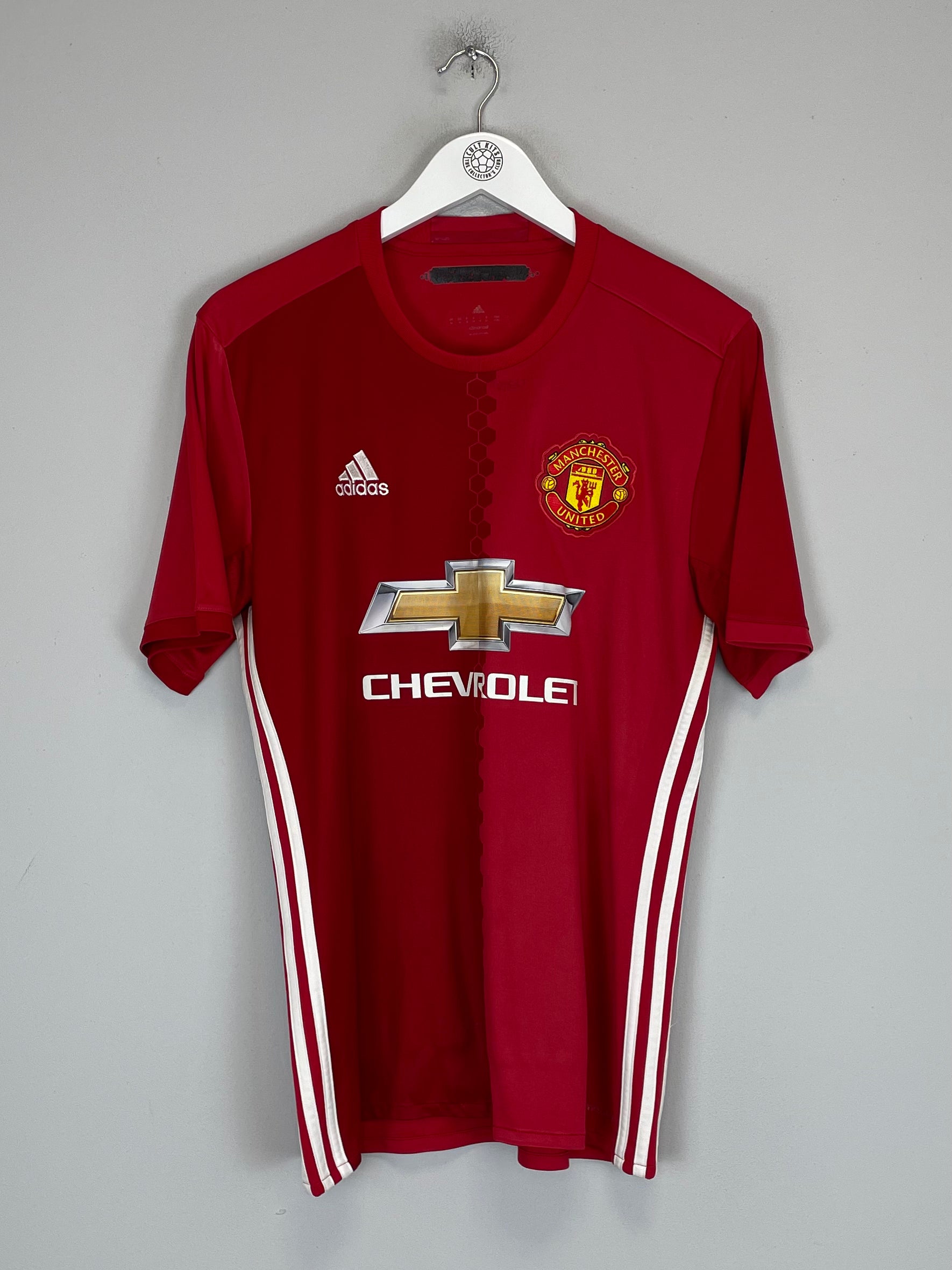 Shop 2016/17 MANCHESTER UNITED IBRAHIMOVIC #9 HOME SHIRT (M) ADIDAS, classic football shirts, vintage football shirts & retro soccer jerseys at Cult Kits