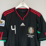 Shop 2010/11 MEXICO R.MARQUEZ #4 AWAY SHIRT (L) ADIDAS, classic football shirts, vintage football shirts & retro soccer jerseys at Cult Kits