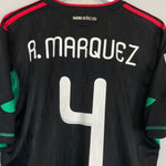Shop 2010/11 MEXICO R.MARQUEZ #4 AWAY SHIRT (L) ADIDAS, classic football shirts, vintage football shirts & retro soccer jerseys at Cult Kits