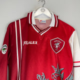 Shop 1998/99 PERUGIA NAKATA #7 L/S HOME SHIRT (L) GALEX, classic football shirts, vintage football shirts & retro soccer jerseys at Cult Kits