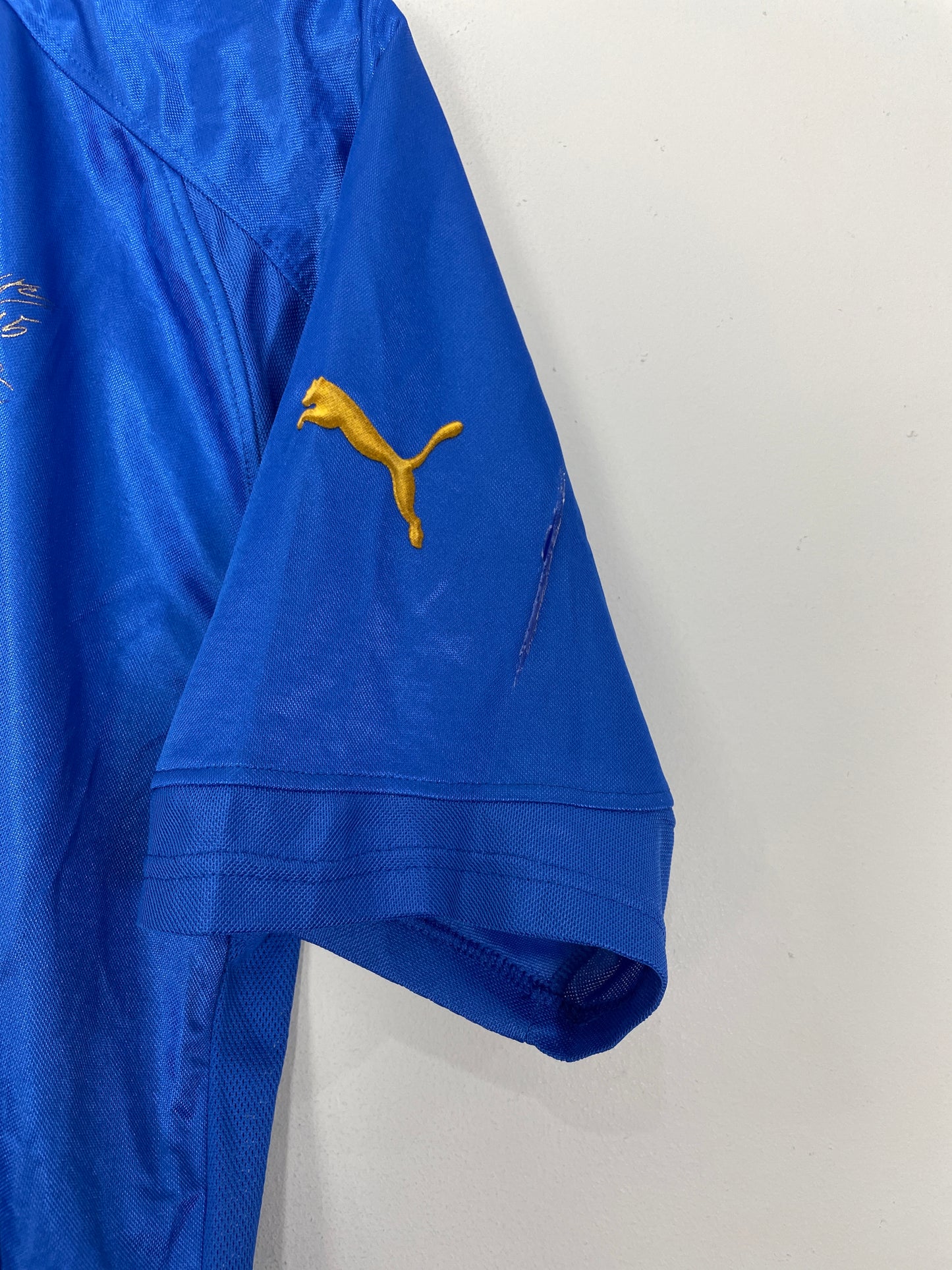 2004/06 ITALY *CAMPIONI DEL MONDO* HOME SHIRT (L) PUMA