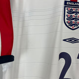2003/05 ENGLAND HESKEY #21 HOME SHIRT (L) UMBRO