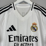 2024/25 REAL MADRID VINI JR #7 HOME SHIRT (M) ADIDAS