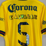 Shop 2024/25 Club America Alvarez #5 *BNWOT* Pac-Man Home Shirt (Multiple Sizes) Nike, classic football shirts, vintage football shirts & retro soccer jerseys at Cult Kits