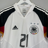 2004/05 GERMANY LAHM #21 HOME SHIRT (S) ADIDAS