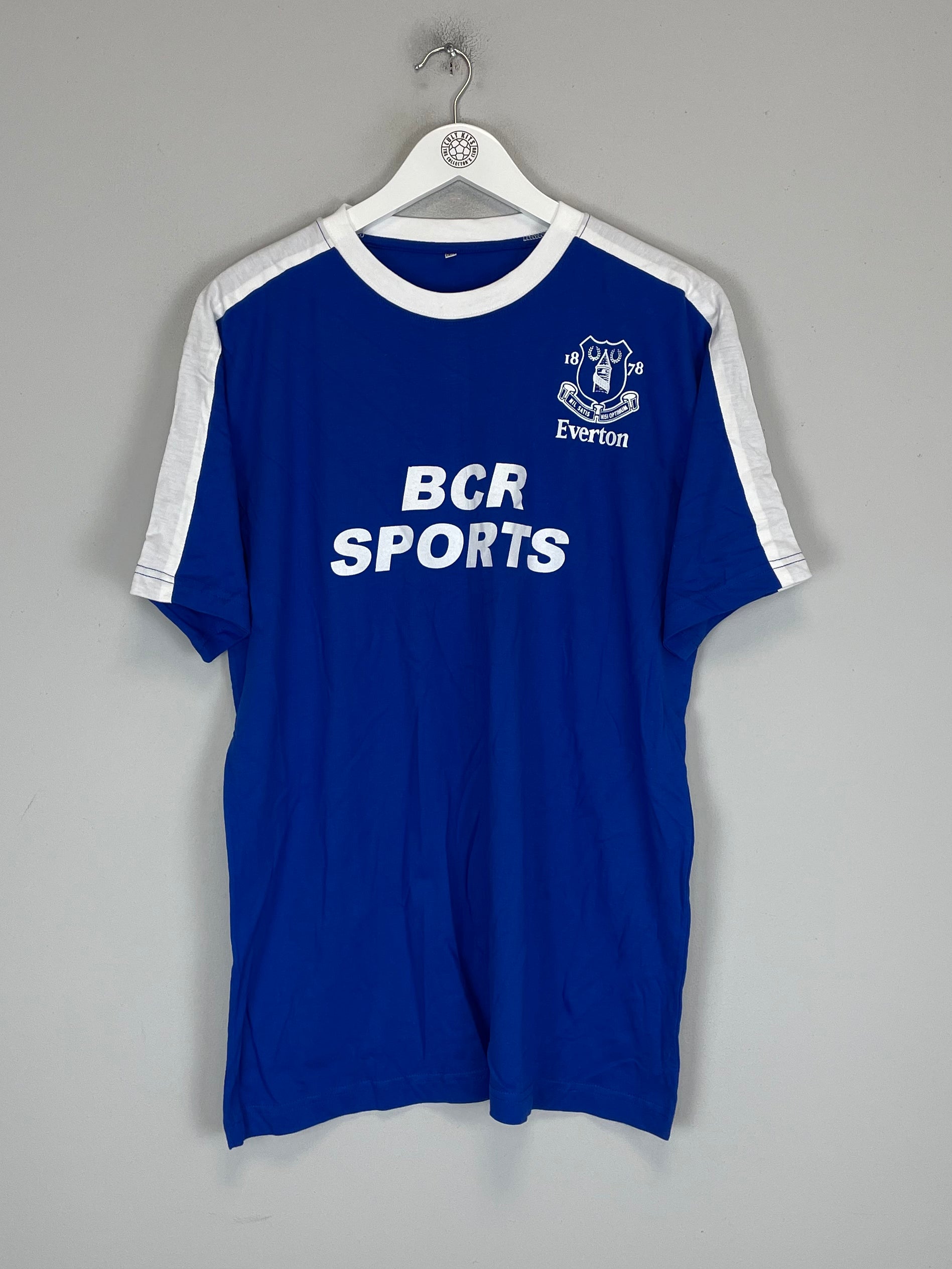 Shop 2010 EVERTON T-SHIRT (L) BCR SPORTS, classic football shirts, vintage football shirts & retro soccer jerseys at Cult Kits