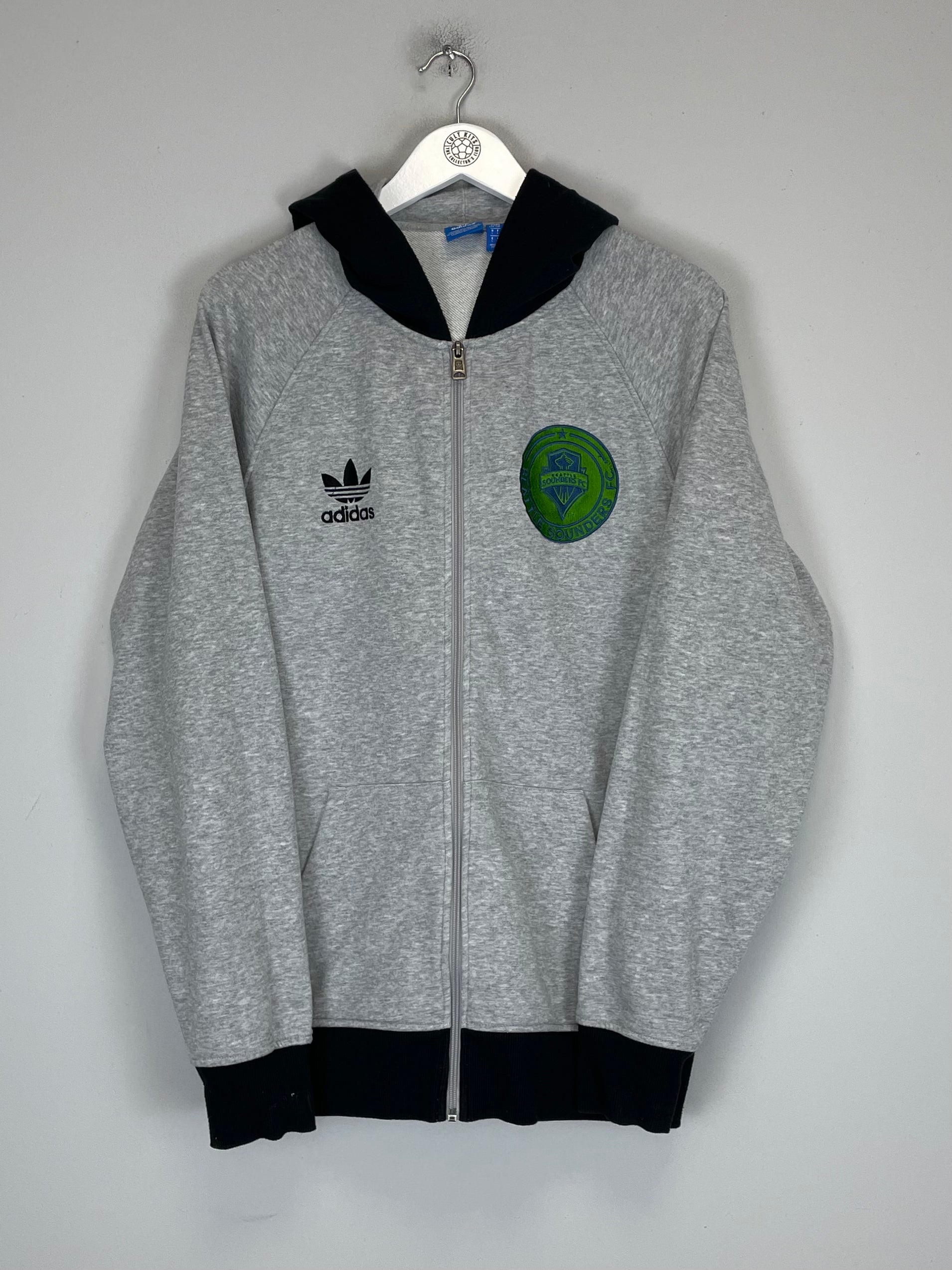 Shop 2015/16 SEATTLE SOUNDERS HOODED TRACK JACKET (L) ADIDAS ORIGINALS, classic football shirts, vintage football shirts & retro soccer jerseys at Cult Kits