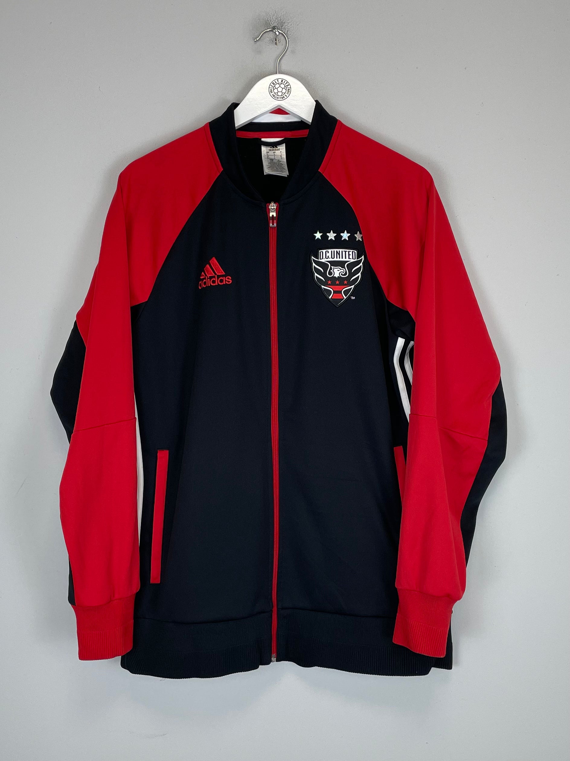 Shop 2016 DC UNITED TRACK JACKET (L) ADIDAS, classic football shirts, vintage football shirts & retro soccer jerseys at Cult Kits