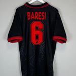 Shop 1996/97 AC MILAN BARESI #6 THIRD SHIRT (XL) LOTTO, classic football shirts, vintage football shirts & retro soccer jerseys at Cult Kits